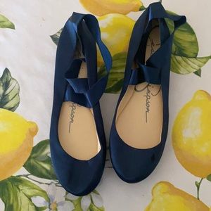 Navy Blue Jessica Simpson ballet flats.